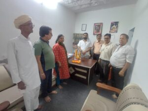छत्रपति शिवाजी महाराज को याद किया