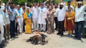 बीकानेर पूर्व में व्याप्त समस्याओं को लेकर फूटा गुस्सा, शहर कांग्रेस ओबीसी प्रकोष्ठ ने पैदल मार्च निकाला