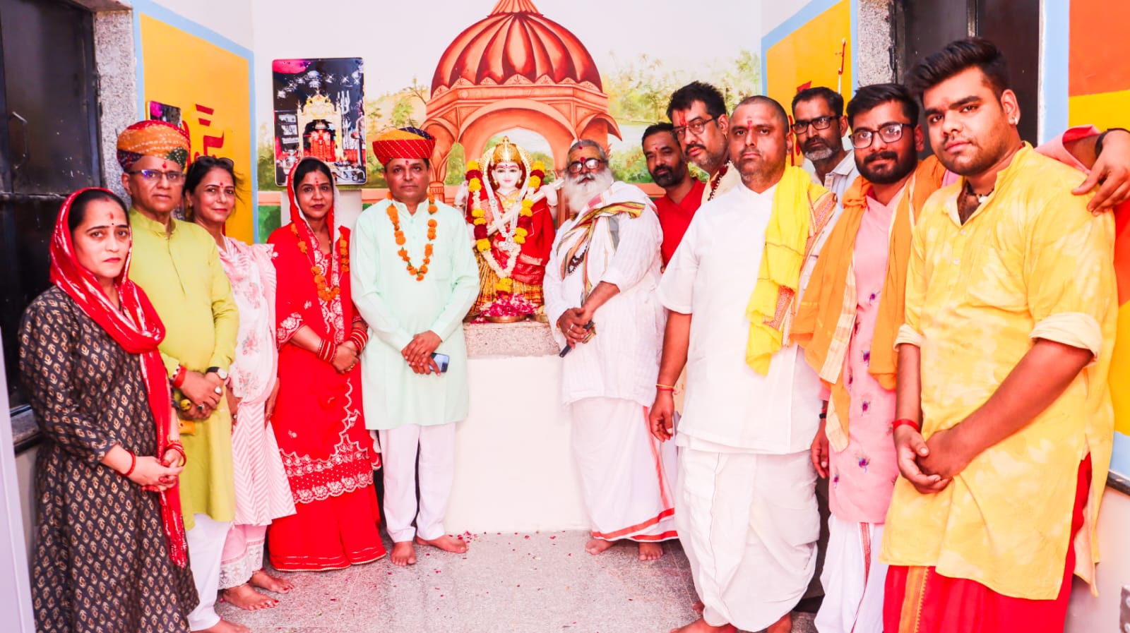SAVE 20260624 180659 महाराजा गंगा सिंह विश्वविद्यालय में मां सरस्वती की प्रतिमा की प्राण-प्रतिष्ठा संपन्न Rajasthan News Portal धर्म