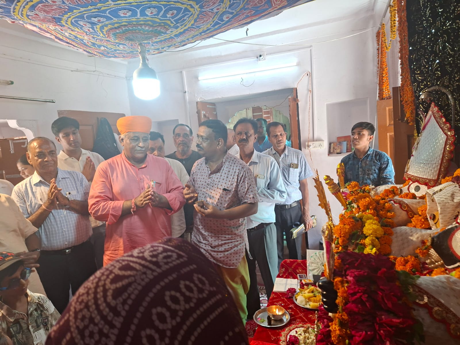 SAVE 20260723 201740 विधायक जेठानंद व्यास ने जगन्नाथ मंदिर में किये दर्शन Rajasthan News Portal देश