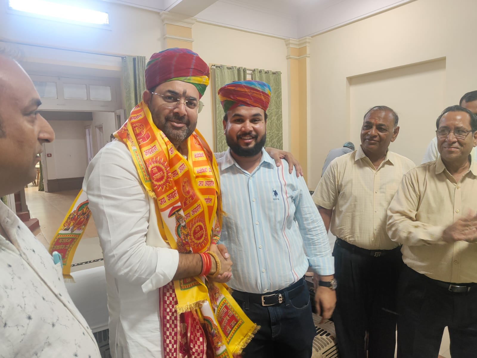 SAVE 20260730 155652 अखिल भारतीय अग्रवाल सम्मेलन के युवा अध्यक्ष बनने पर पंकज अग्रवाल का सम्मान Rajasthan News Portal बीकानेर अपडेट