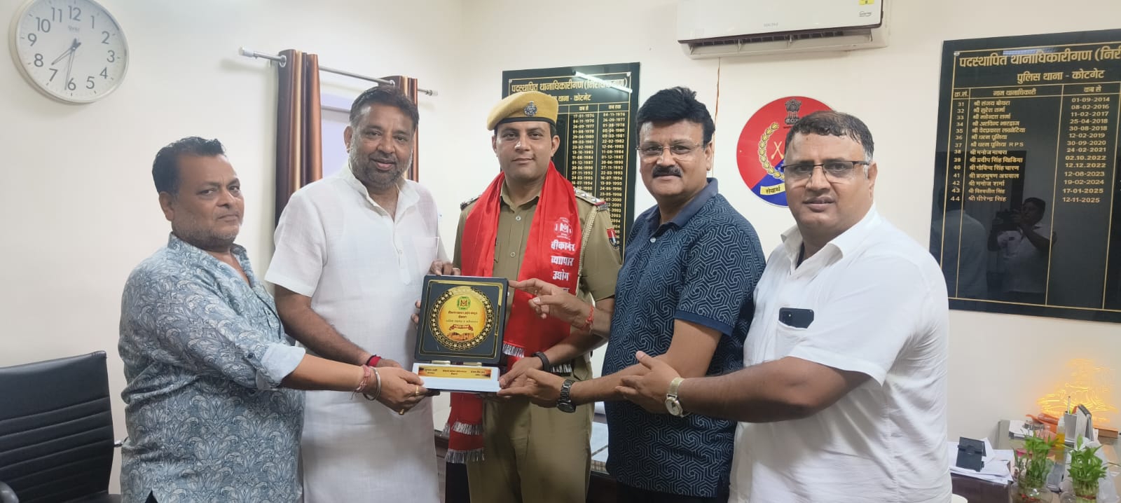 SAVE 20260730 203626 कोटगेट थानाधिकारी का बीकानेर व्यापार उद्योग मंडल ने किया अभिनंदन Rajasthan News Portal बीकानेर अपडेट