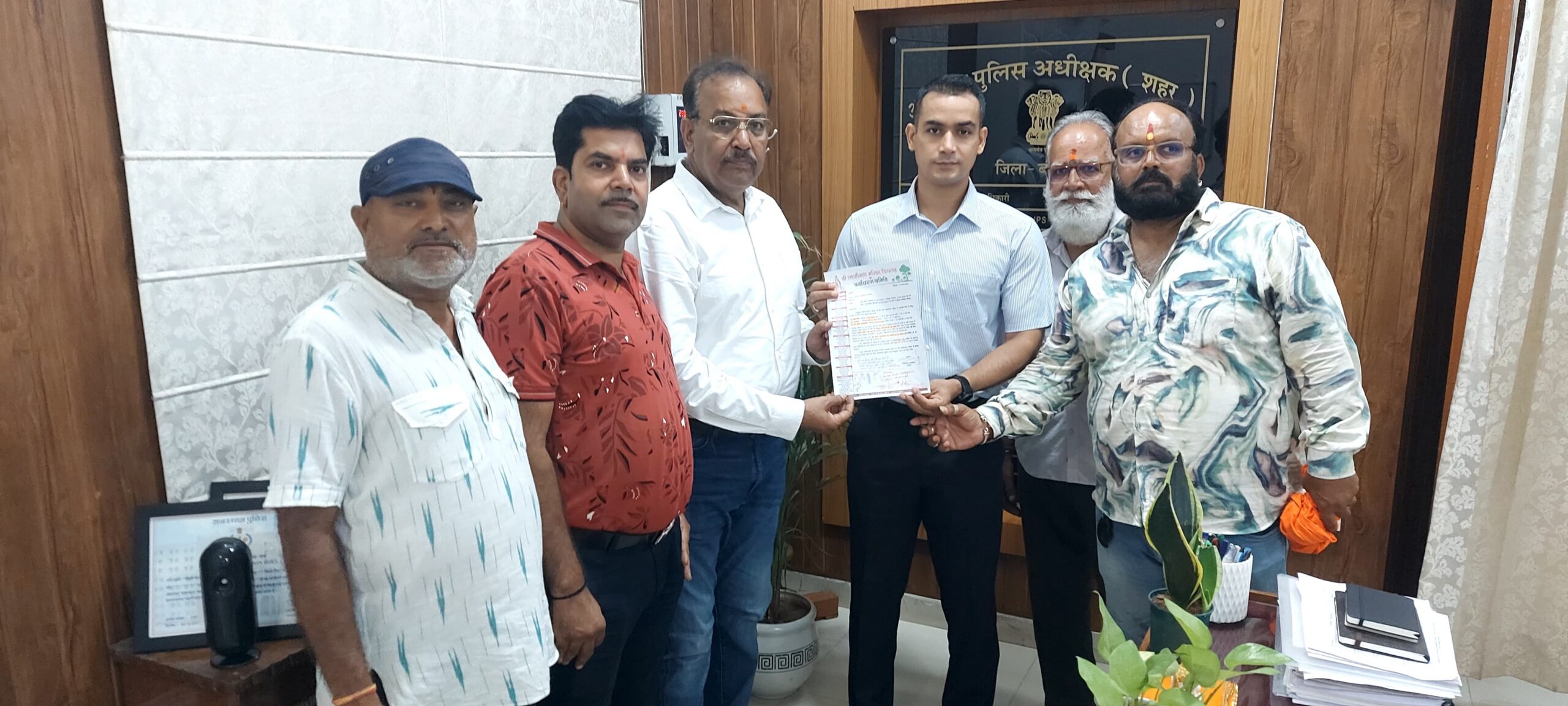 SAVE 20260818 210140 scaled श्री लक्ष्मीनाथ मंदिर में बड़ी तीज, ऊभ-छठ तथा "श्रीकृष्ण-जन्माष्टमी इस दिन, पुलिस प्रशासन को ज्ञापन सौंपा Rajasthan News Portal धर्म