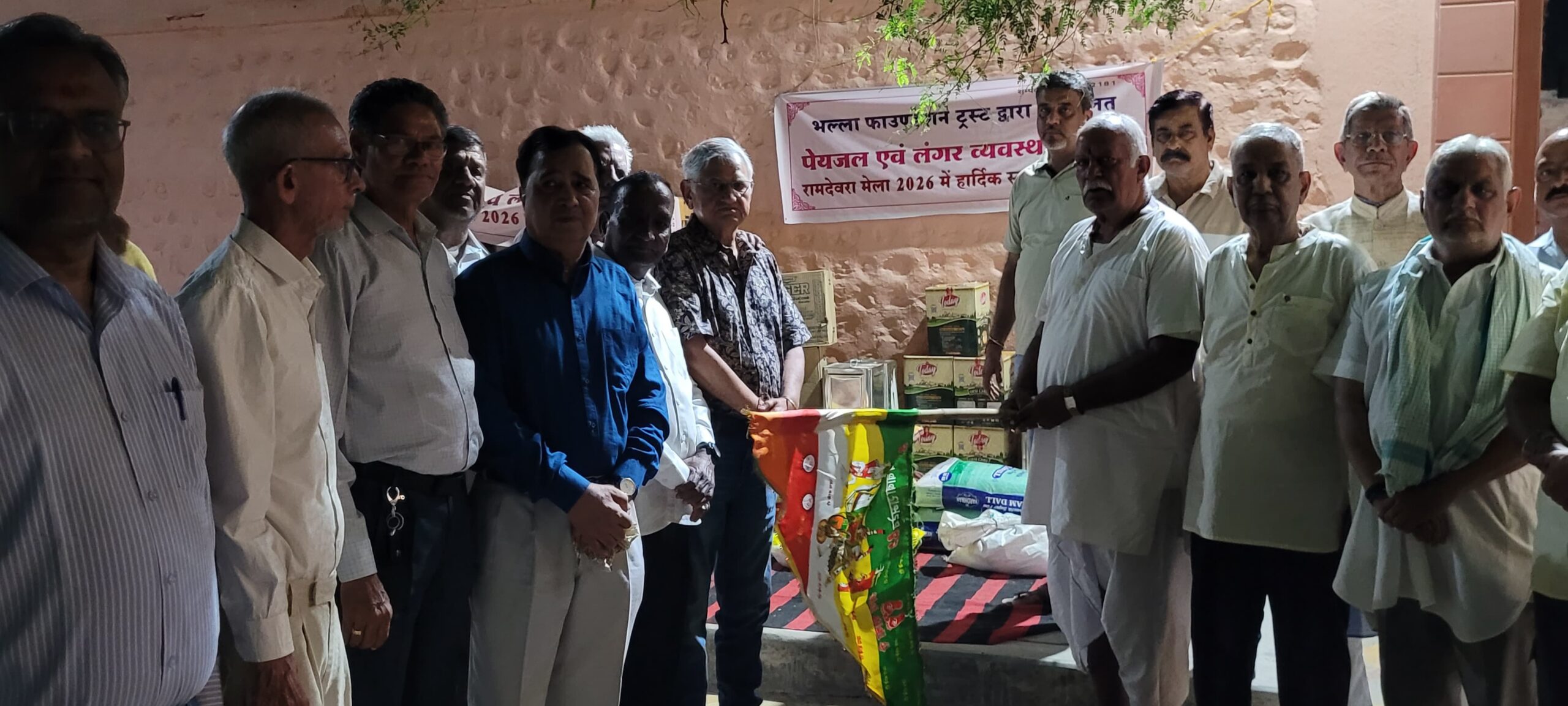 SAVE 20260912 161938 scaled रामदेवरा : भल्ला फाउंडेशन के वाहन एवं भोजन सामग्री रुणिचा रवाना Rajasthan News Portal बीकानेर अपडेट