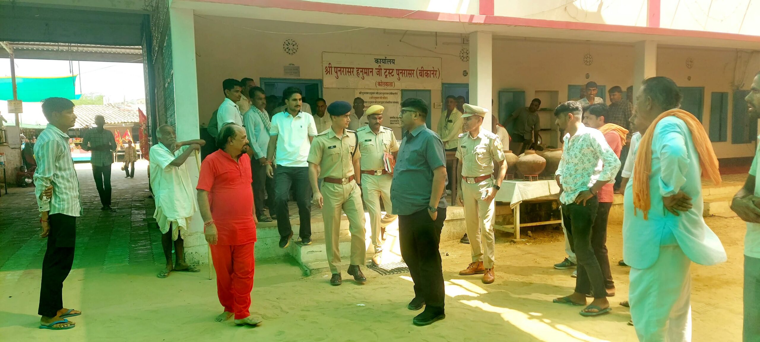SAVE 20260916 150650 scaled पूनरासर मेले की तैयारियों का जिला कलक्टर और पुलिस अधीक्षक ने लिया जायजा Rajasthan News Portal धर्म