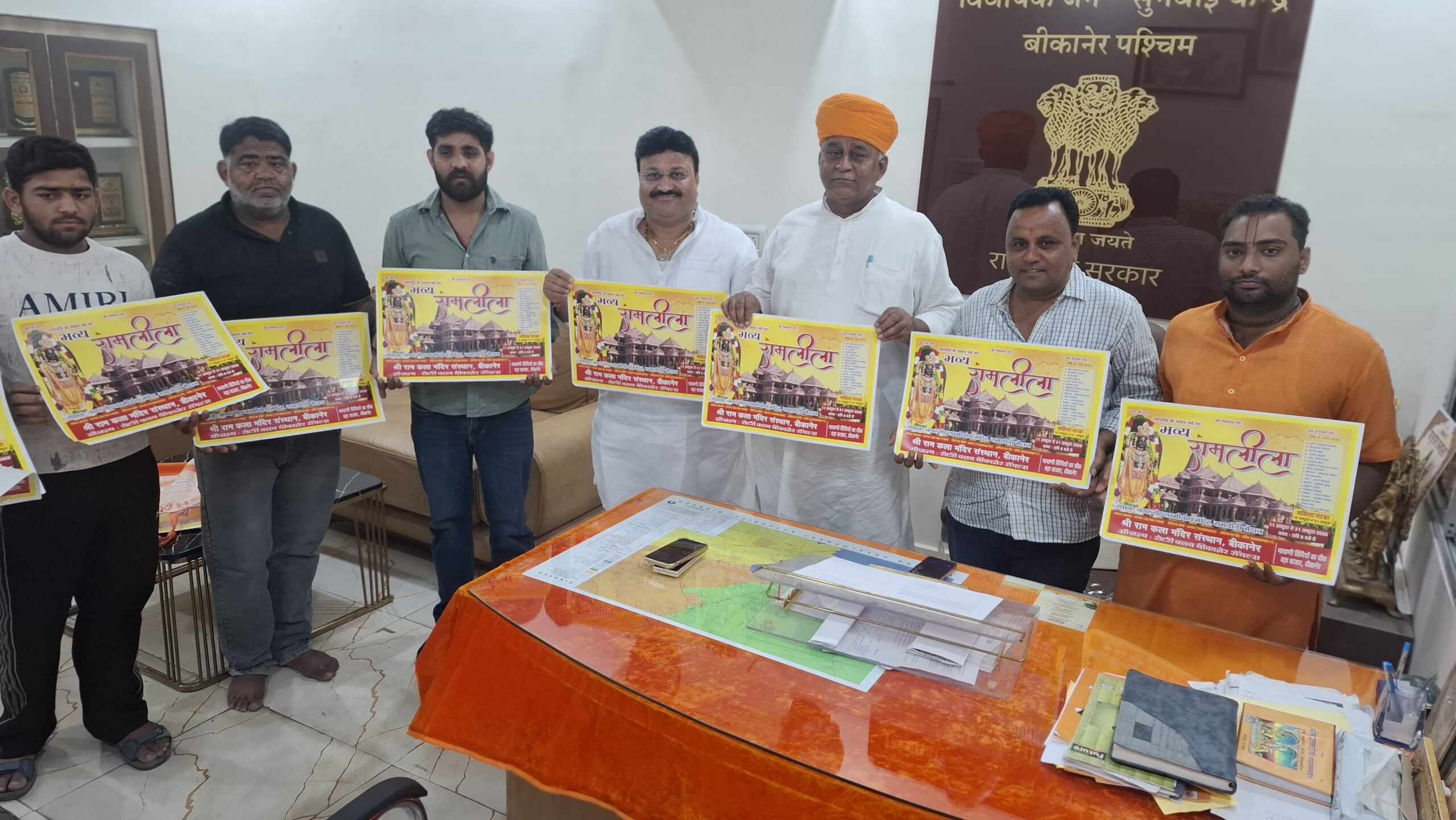 11 अक्टूबर से सजेगा भव्य रामलीला का मंच, विधायक जेठानन्द व्यास एवं दीपक पारीक ने किया पोस्टर का विमोचन 6 धर्म SAVE 20260926 155145 scaled 11 अक्टूबर से सजेगा भव्य रामलीला का मंच, विधायक जेठानन्द व्यास एवं दीपक पारीक ने किया पोस्टर का विमोचन Rajasthan News Portal धर्म
