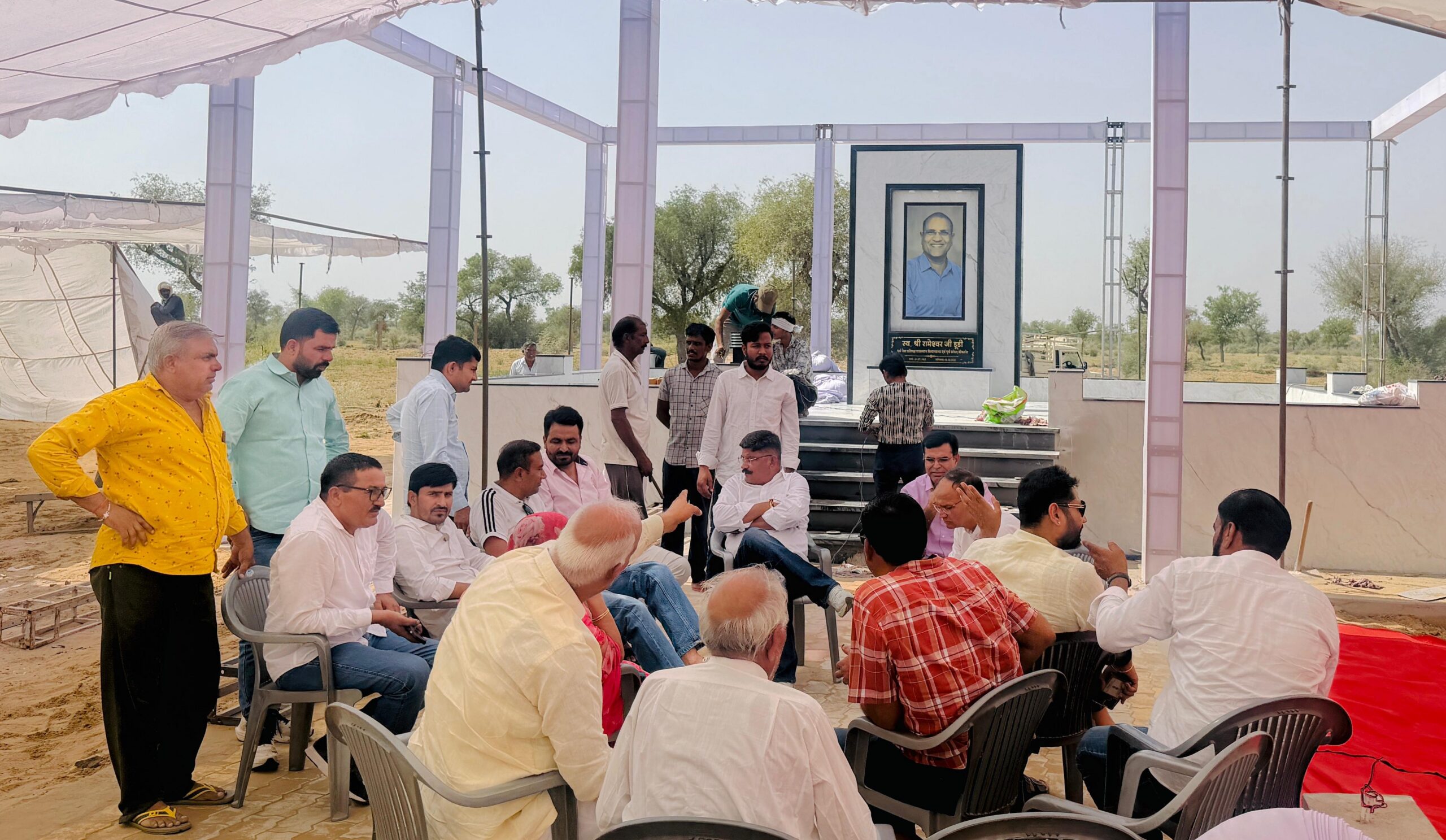 SAVE 20261002 214453 scaled डोटासरा-जूली कल बीकानेर आएंगे, नेताओं ने सभा स्थल का लिया जायजा Rajasthan News Portal राजस्थान