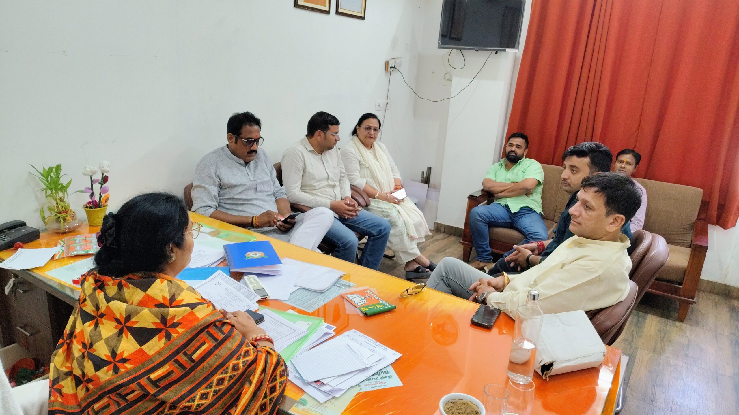 SAVE 20261021 195145 scaled भाजपा प्रभारी के बीकानेर दौरे की तैयारियों को लेकर बैठक Rajasthan News Portal राजस्थान